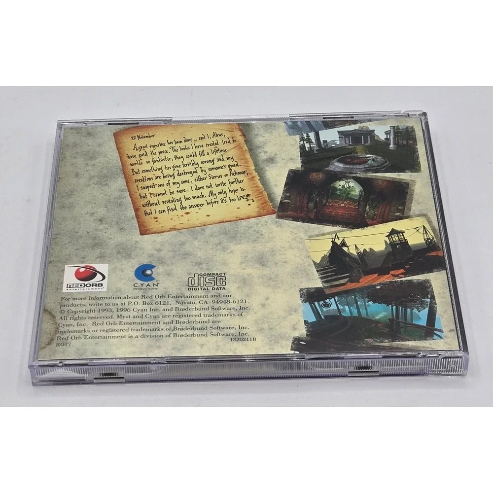 Myst (PC Big Box) –‎ Complete in Box (CIB)